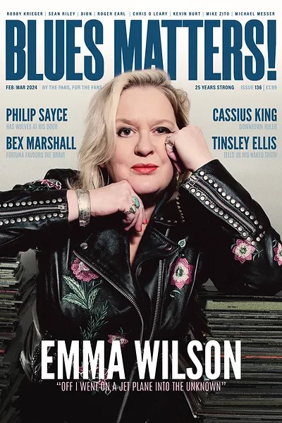 Cover of Blues Matters magazine