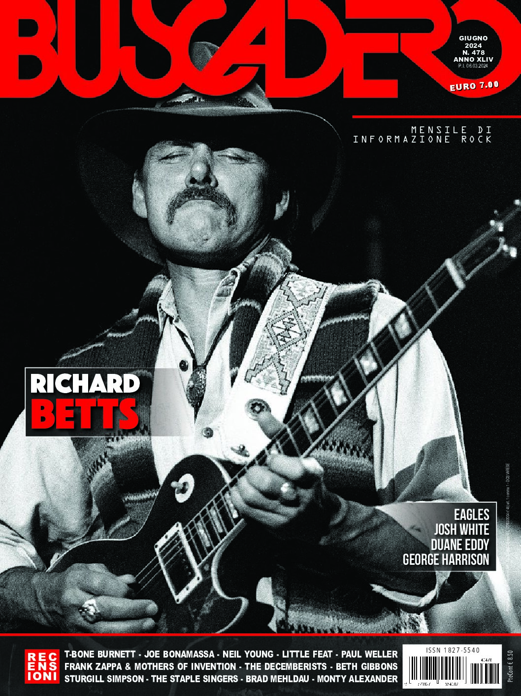 Cover of Buscadero magazine